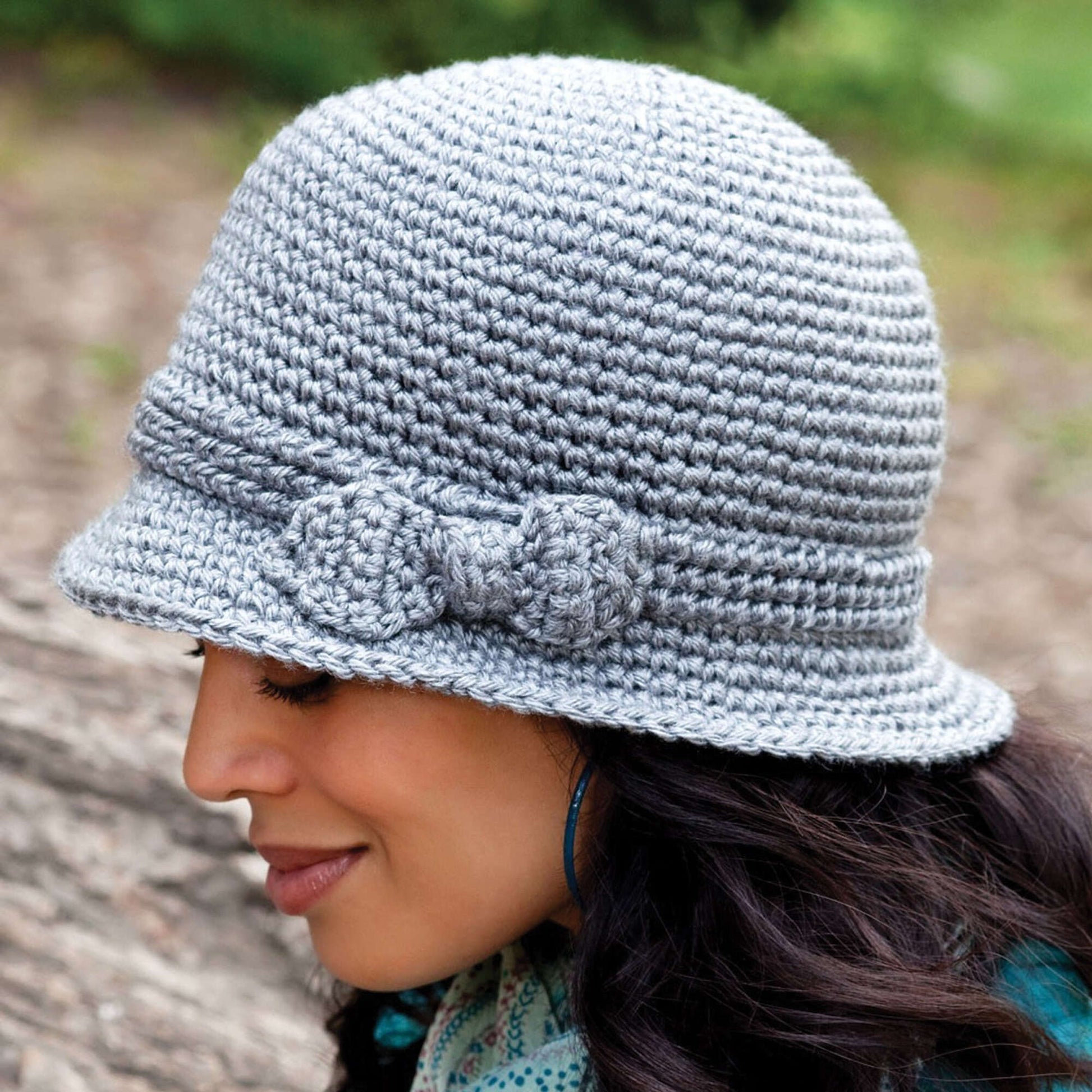 Free Caron Elegant Hat Crochet Pattern