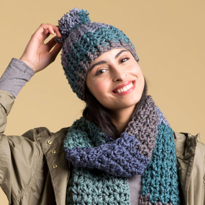 Free Easy Caron Winter Hat Crochet Pattern | Yarnspirations
