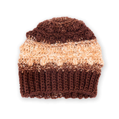 Caron Crochet Cozy Bobbles Hat Single Size
