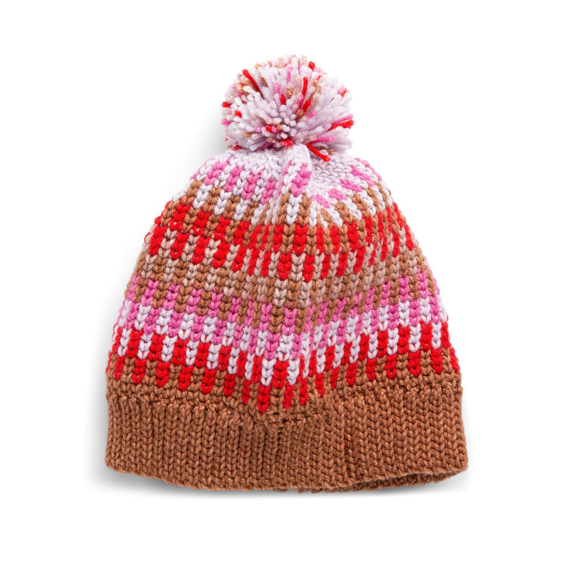 Caron Nordic Crochet Hat Single Size