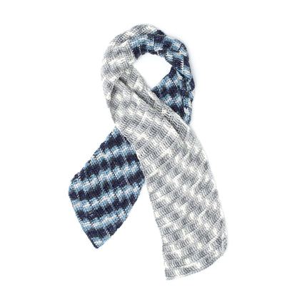 Caron Crochet Camo Bias Scarf Single Size