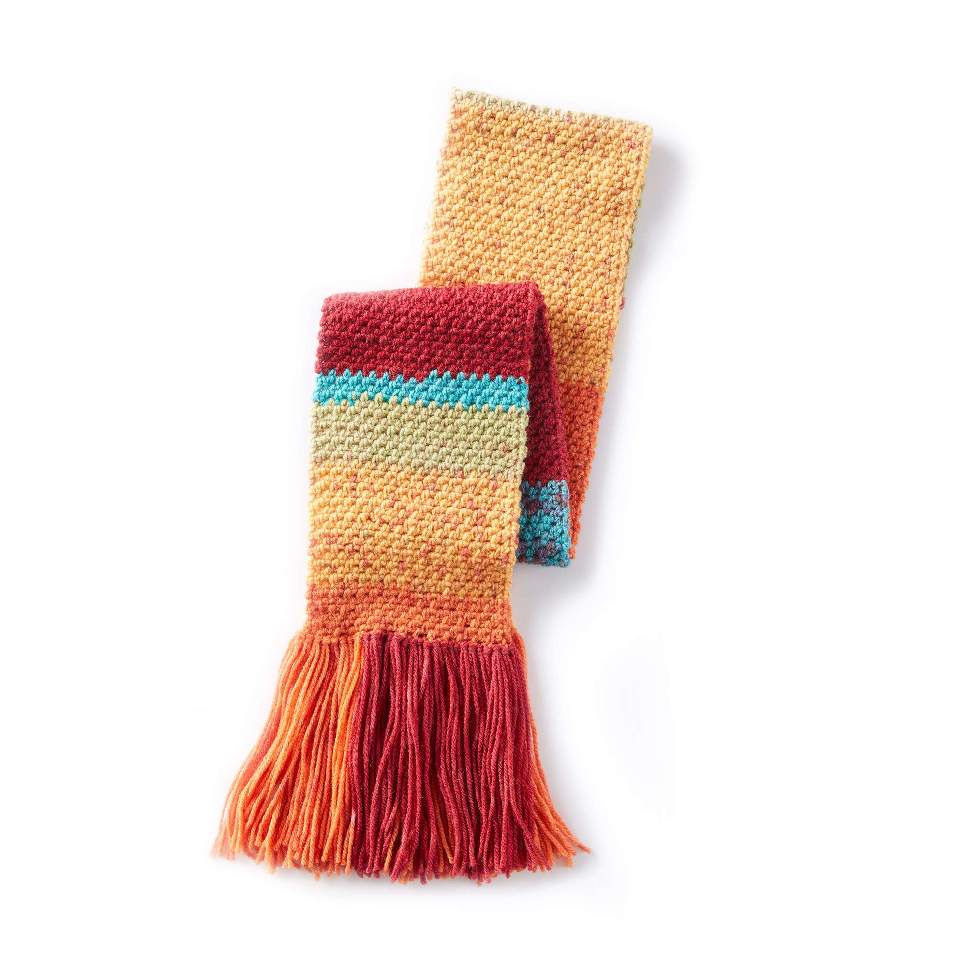 Caron Simple Texture Crochet Scarf Single Size