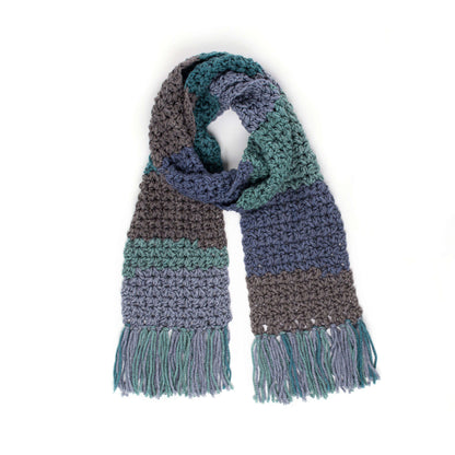 Caron Crochet Winter Scarf Single Size