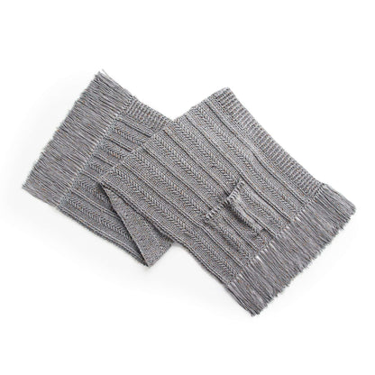 Caron Crochet Texture Message Pocket Shawl Single Size