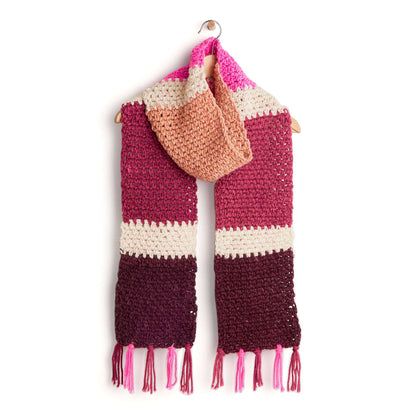 Caron Dippty Doo Crochet Scarf Single Size