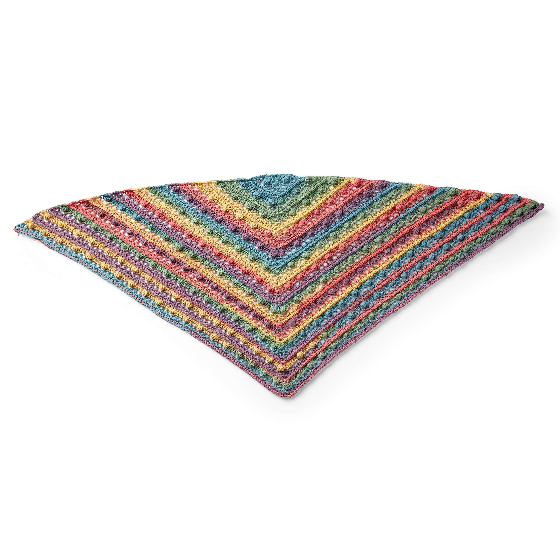 Free Caron Triangular Crochet Shawl Pattern