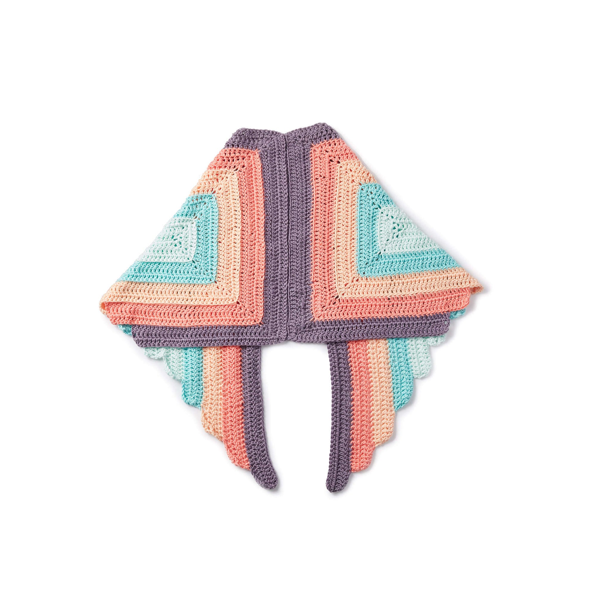Caron X Pantone Crochet Spread Your Wings Shawl Version 1