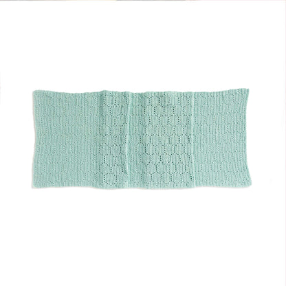 Caron Hexagon Beehive Crochet Wrap Single Size