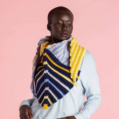 Caron Dynamic Shape Crochet Shawl Single Size