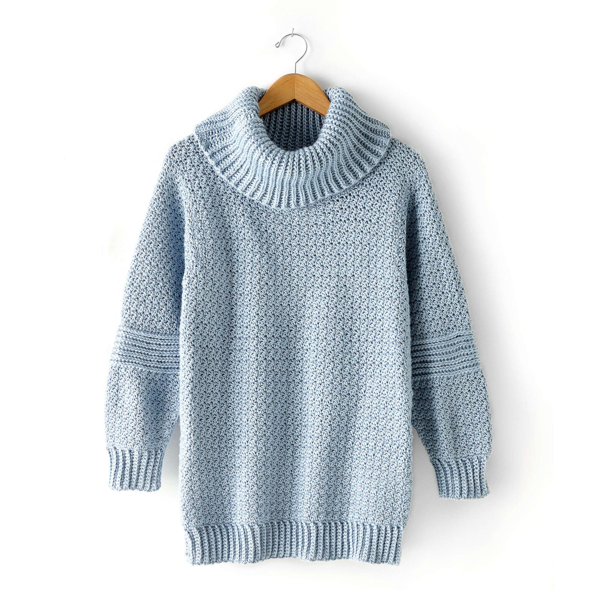 Free Caron Over Easy Cowl Neck Pattern Yarnspirations