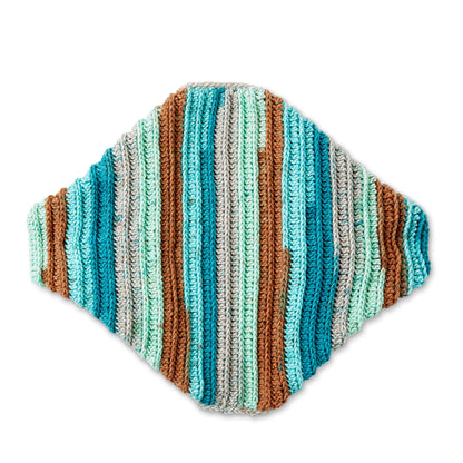 Caron Crochet Blanket Cardigan Single Size