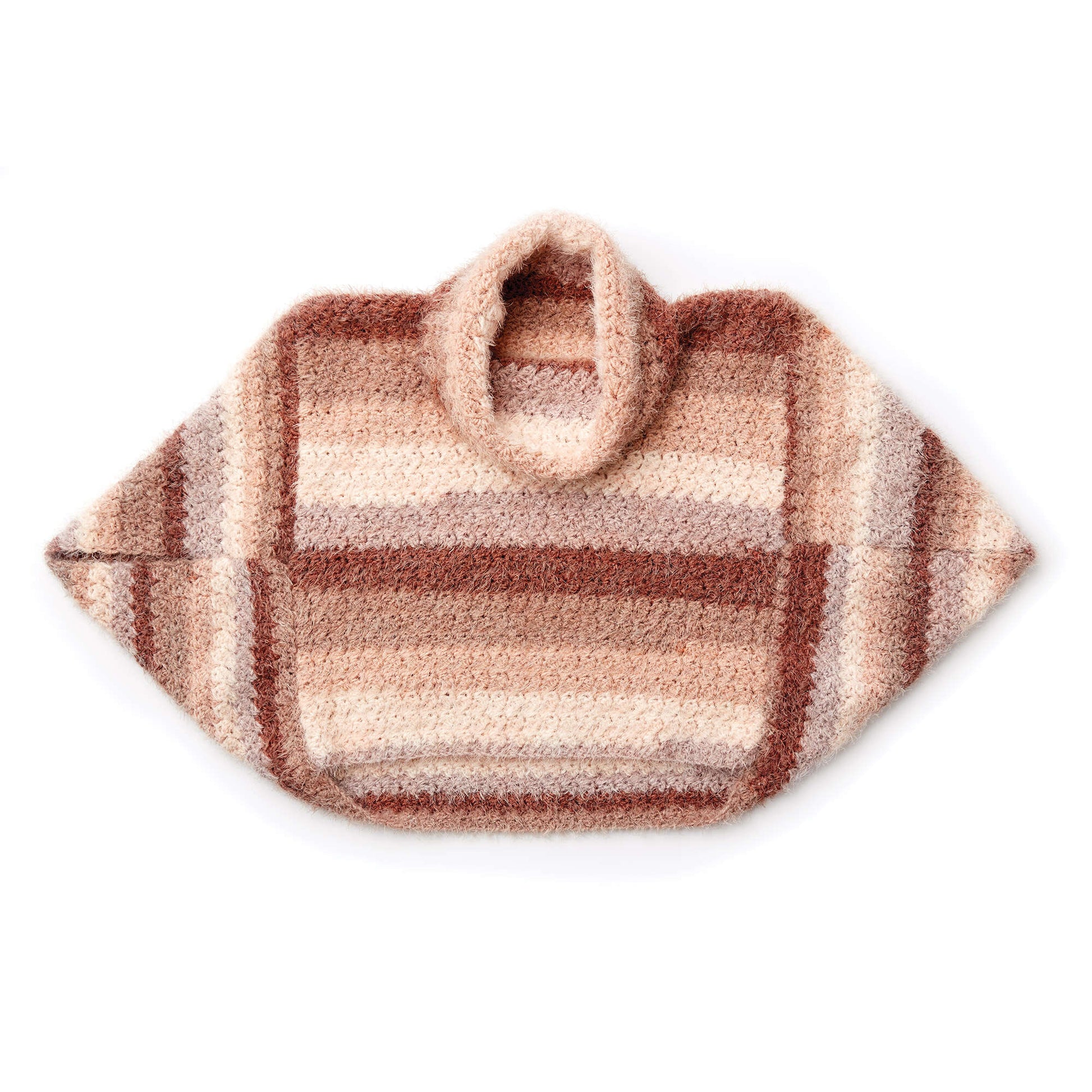 Free Caron Modular Crochet Pullover Pattern