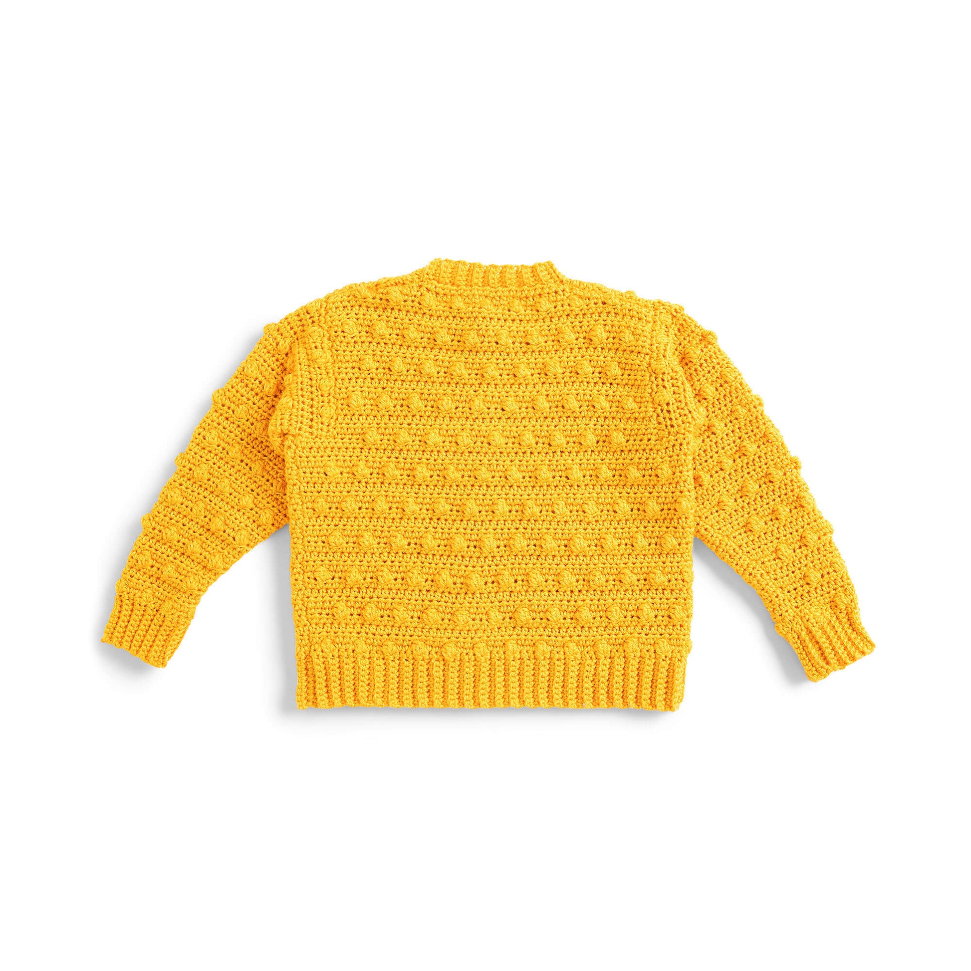 Free Easy Caron Bobble Kids Cardigan Crochet Pattern Yarnspirations