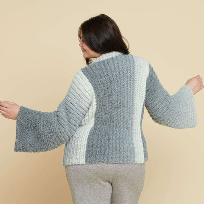 Caron Crochet Slounge Pullover All Variants