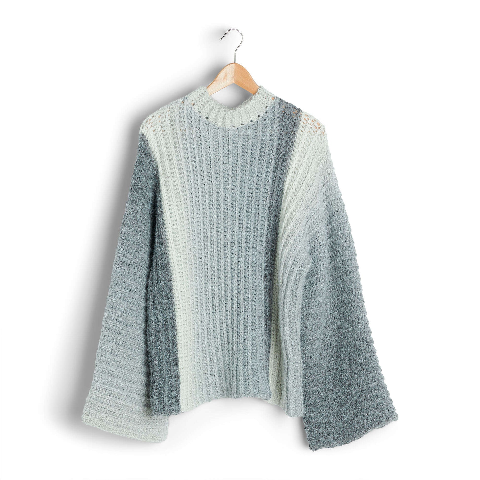 Free Caron Crochet Slounge Pullover Pattern