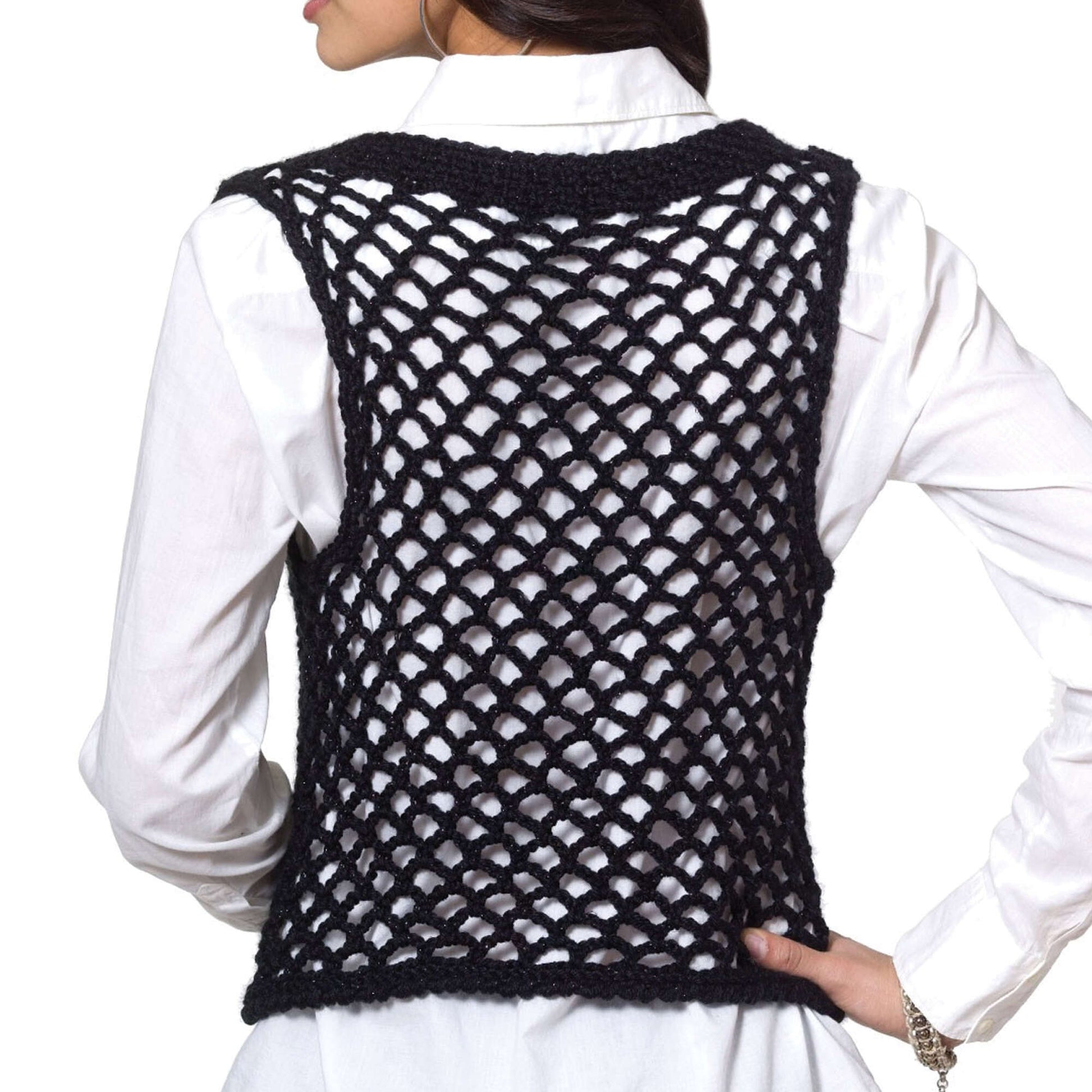 Free Caron Janis Vest Crochet Pattern