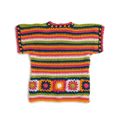 Caron In Living Color Crochet Top XS/S
