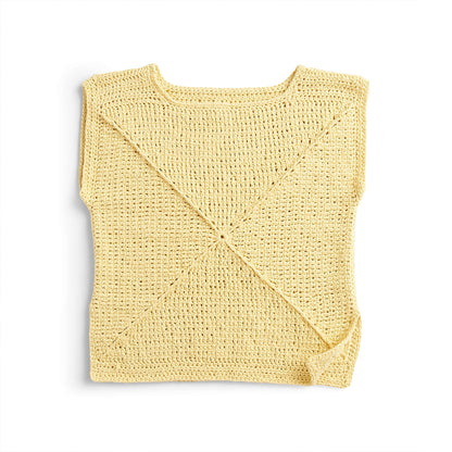 Caron Easy Modular Crochet Top 2/3 XL