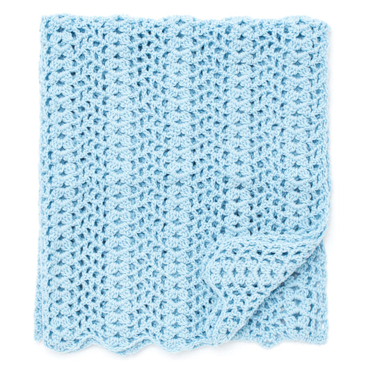 Caron Cluster Waves Crochet Blanket Pattern Tutorial Image