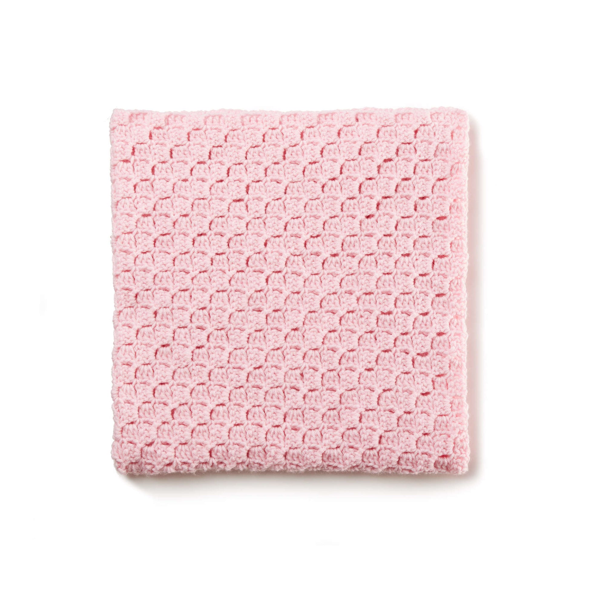 Caron Baby Blocks Crochet Blanket Single Size