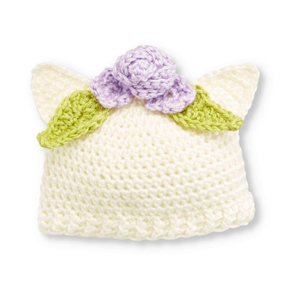 Caron Kitten Hat Crochet 18-24 mos
