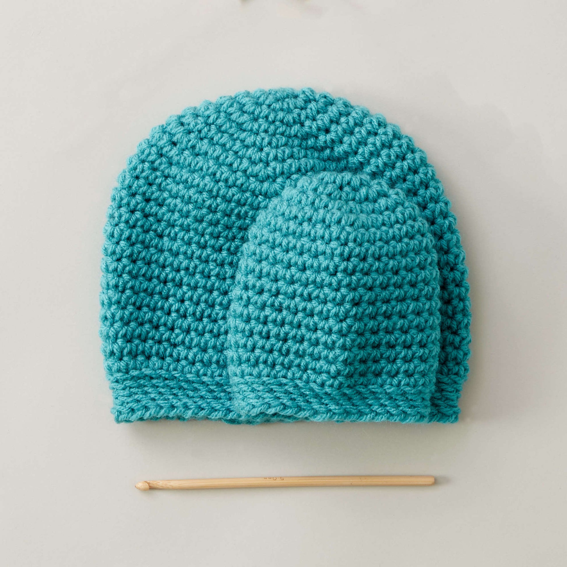 Free Caron Preemie To Toddler Size Crochet Hats Pattern