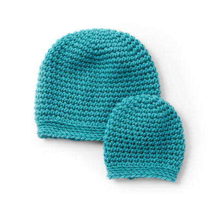 Caron Preemie To Toddler Size Crochet Hats 18-24 mos