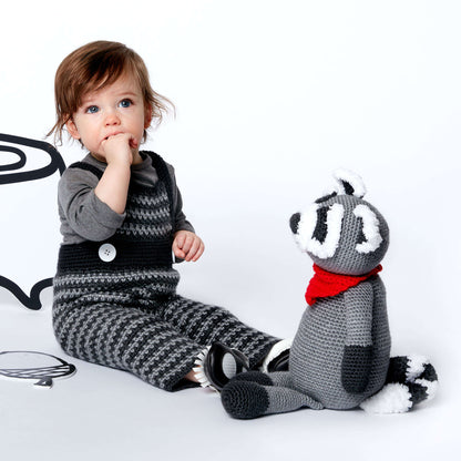 Caron Crochet Funny Dungarees 18 mos
