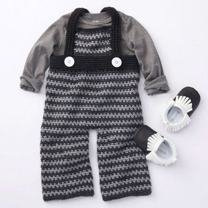 Caron Crochet Funny Dungarees 18 mos