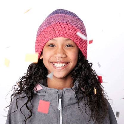 Caron Slouchy Crochet Beanie Single Size