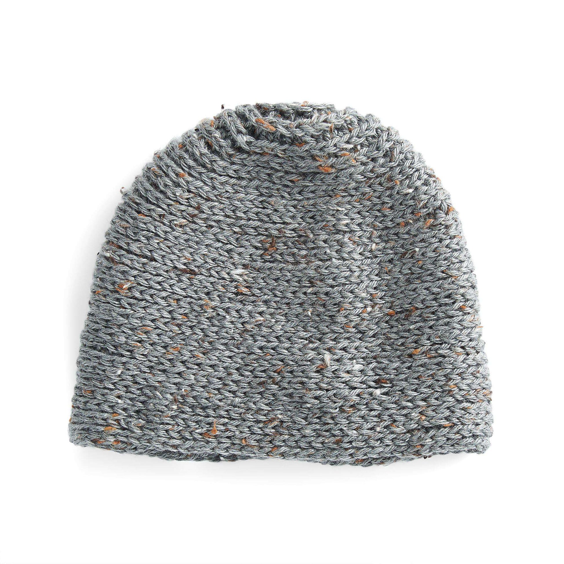 Free Caron Crochet Simple Spiral Hat Pattern