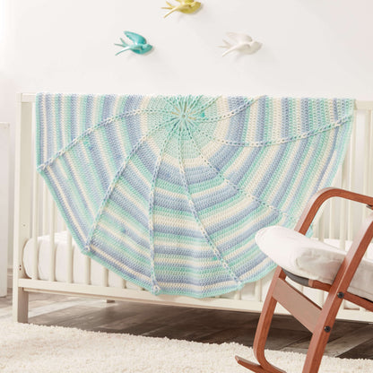 Caron Radiant Rays Crochet Blanket Single Size