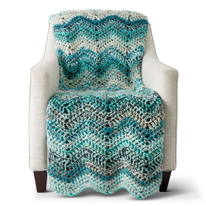 Caron Wave Hello Crochet Blanket Single Size