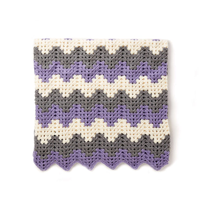 Caron Crochet Granny Ripple Blanket Single Size