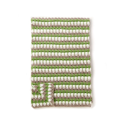 Caron Crochet Larksfoot Afghan Single Size