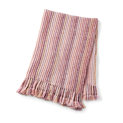 Caron Simple Lines Crochet Throw Single Size