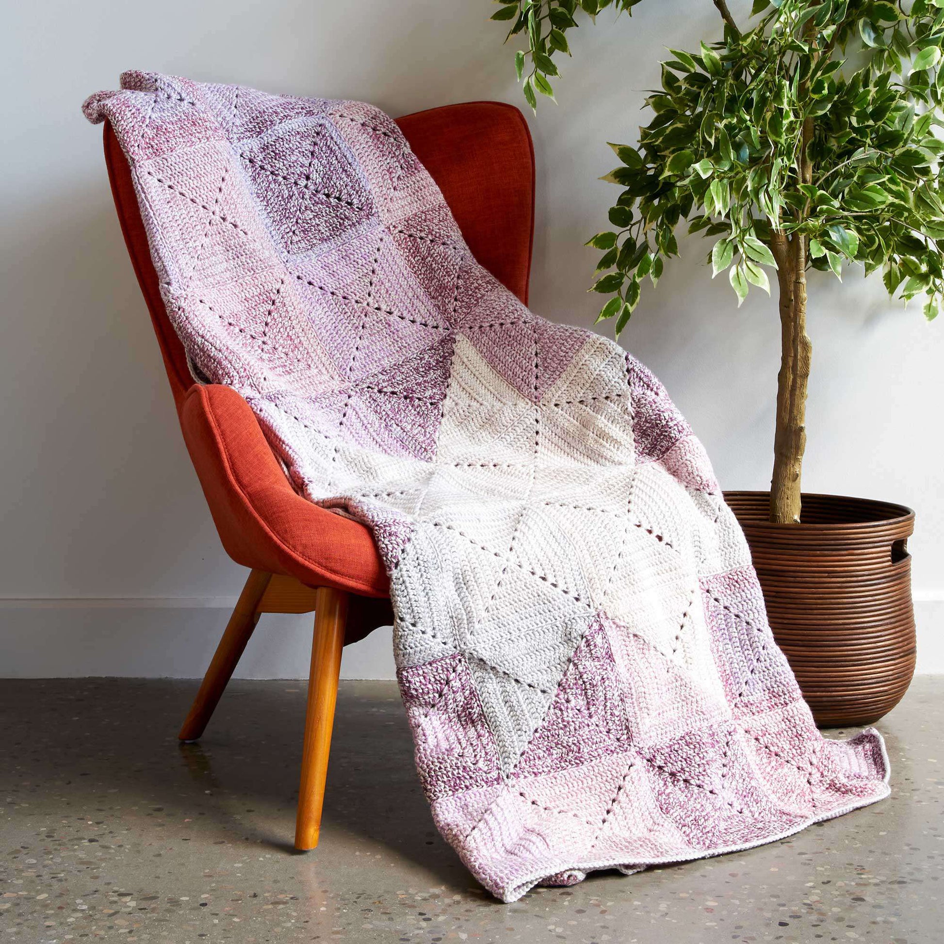 Free Caron Crochet Quilt Pattern