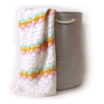 Caron Classic Crochet Catherine’S Wheel Blanket Single Size