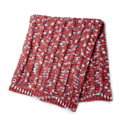 Caron Crochet Ridges Blanket Single Size
