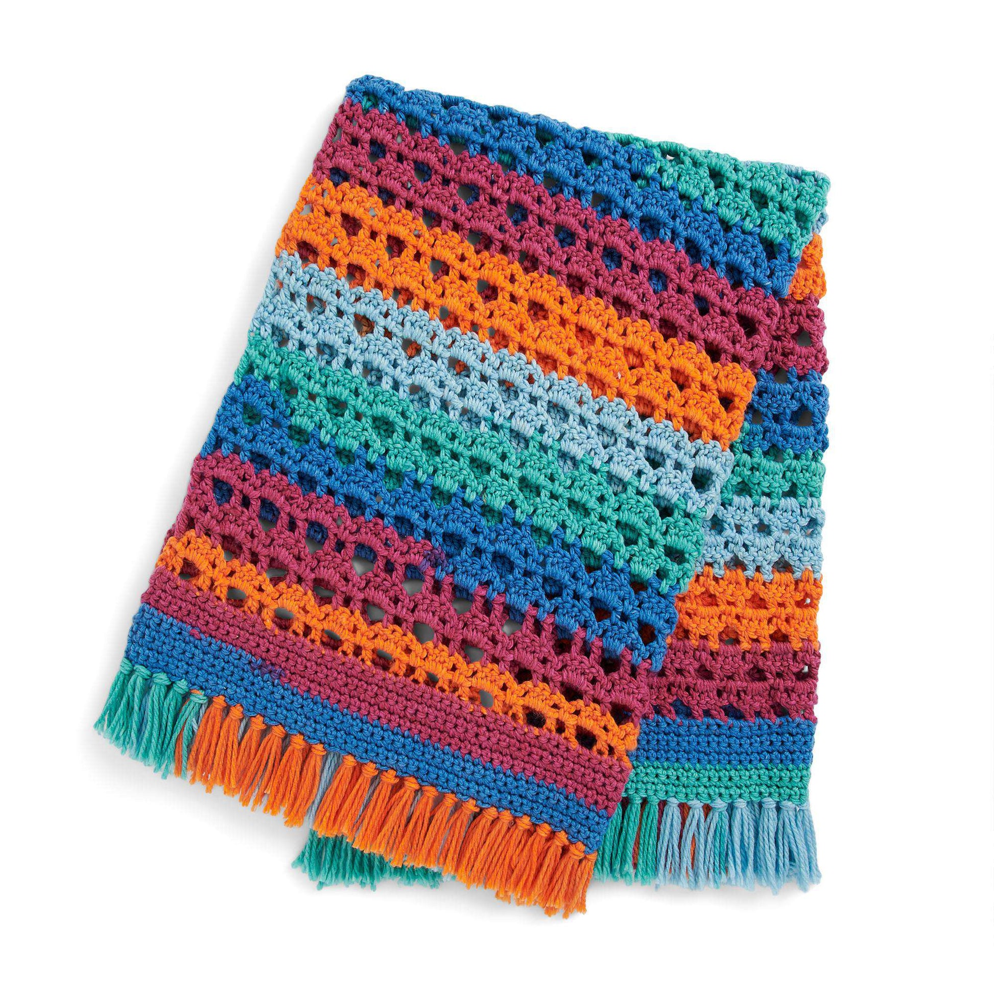 Free Crochet Blanket Pattern: Toasted Marshmallow Throw Em's Fiber Arts
