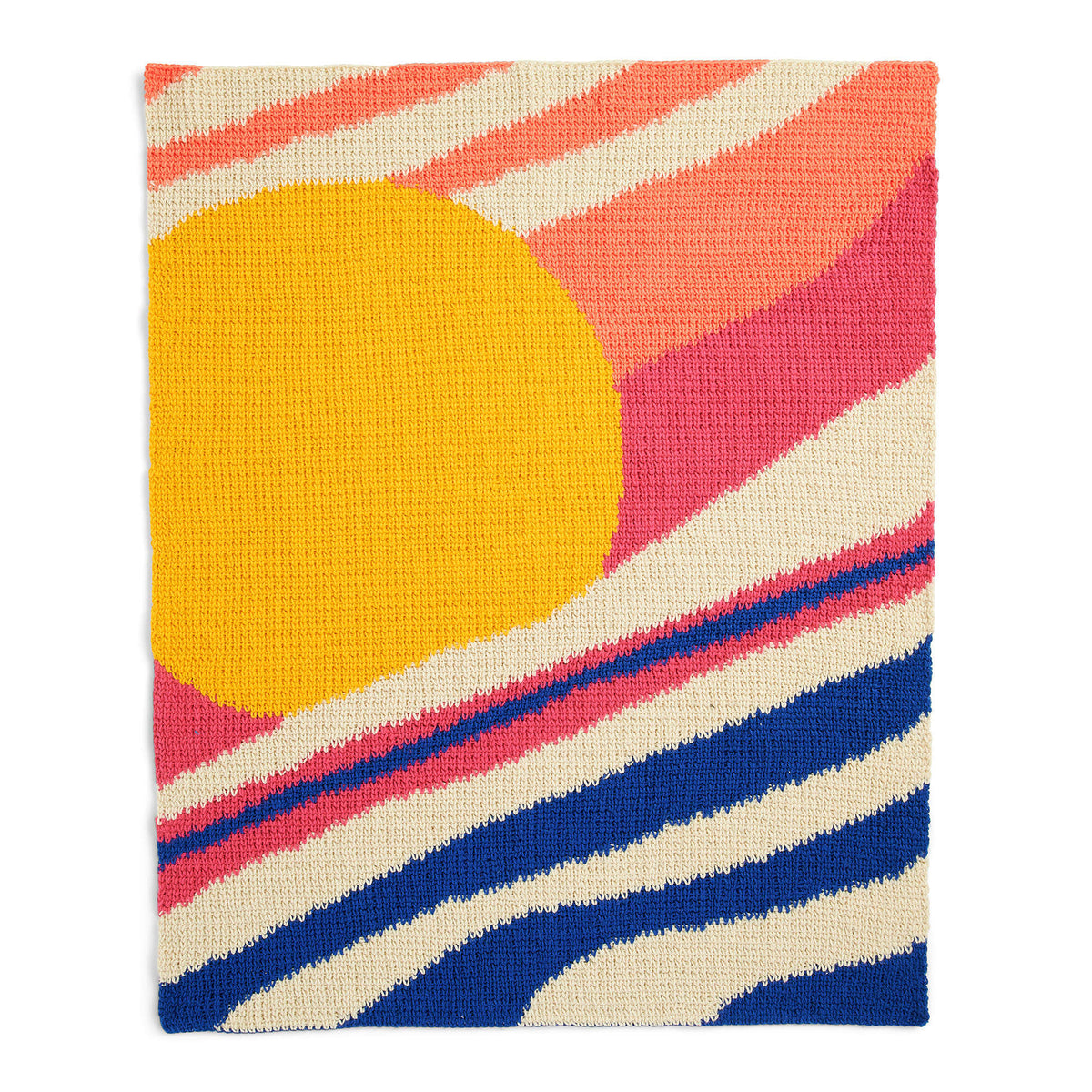 Crochet Blanket made in Caron One Pound yarn