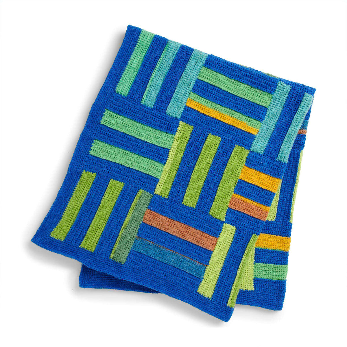 Crochet Blanket made in Caron Cloud Cakes yarn