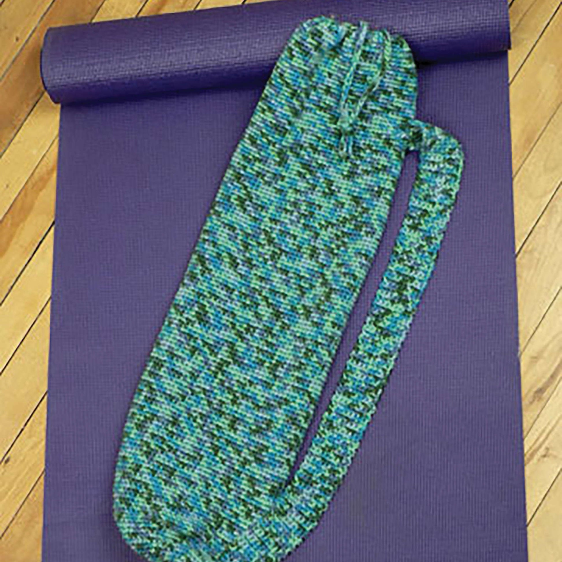 Free Caron Tranquility Yoga Bag Crochet Pattern