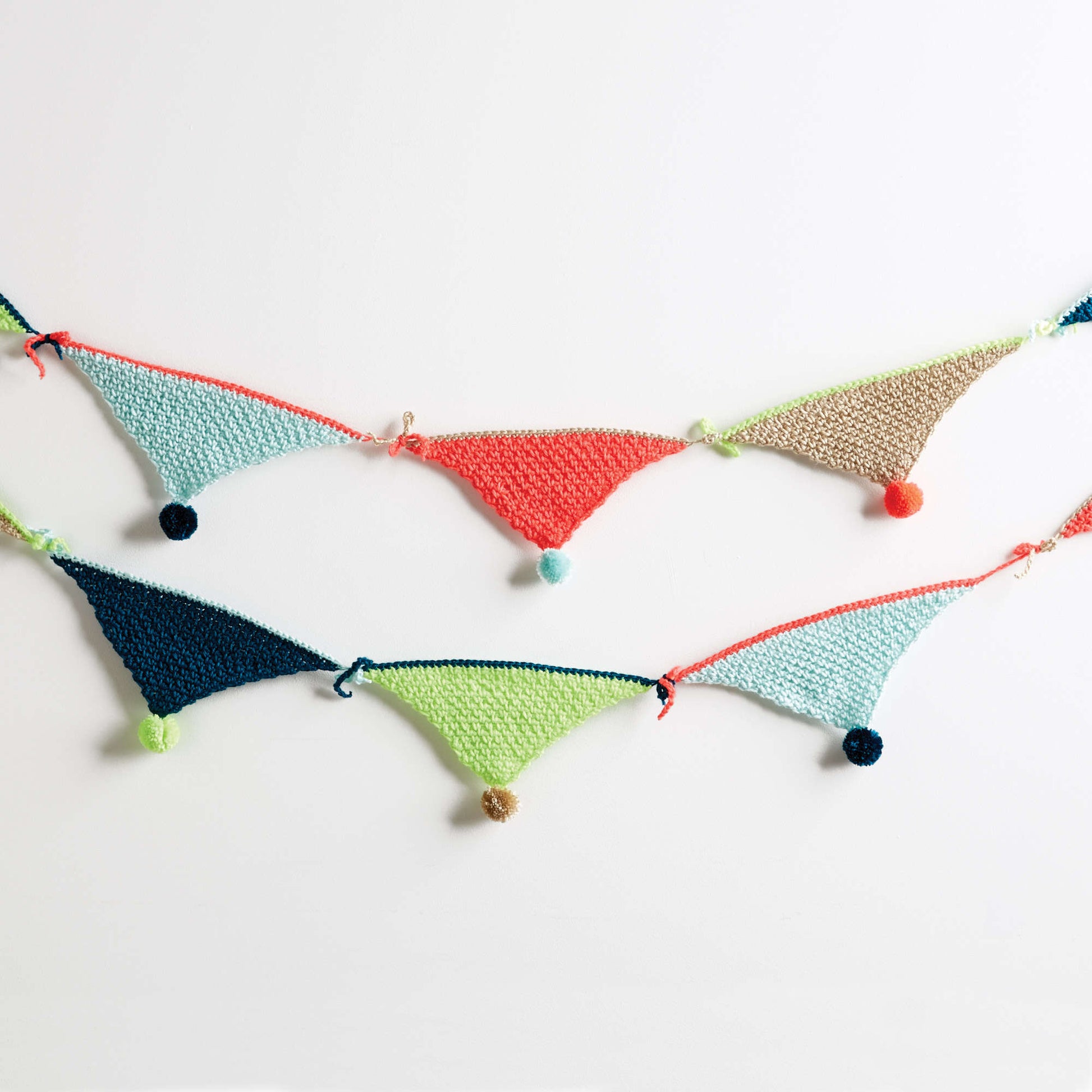 Free Caron Bunting Banner Crochet Pattern