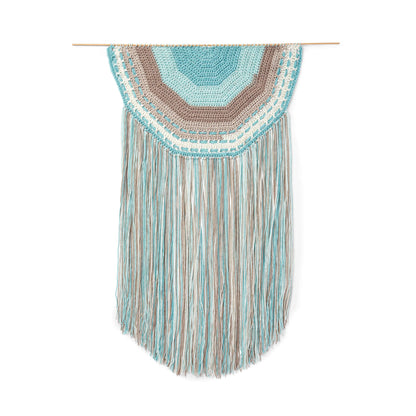 Caron Half Moon Crochet Wall Hanging Single Size