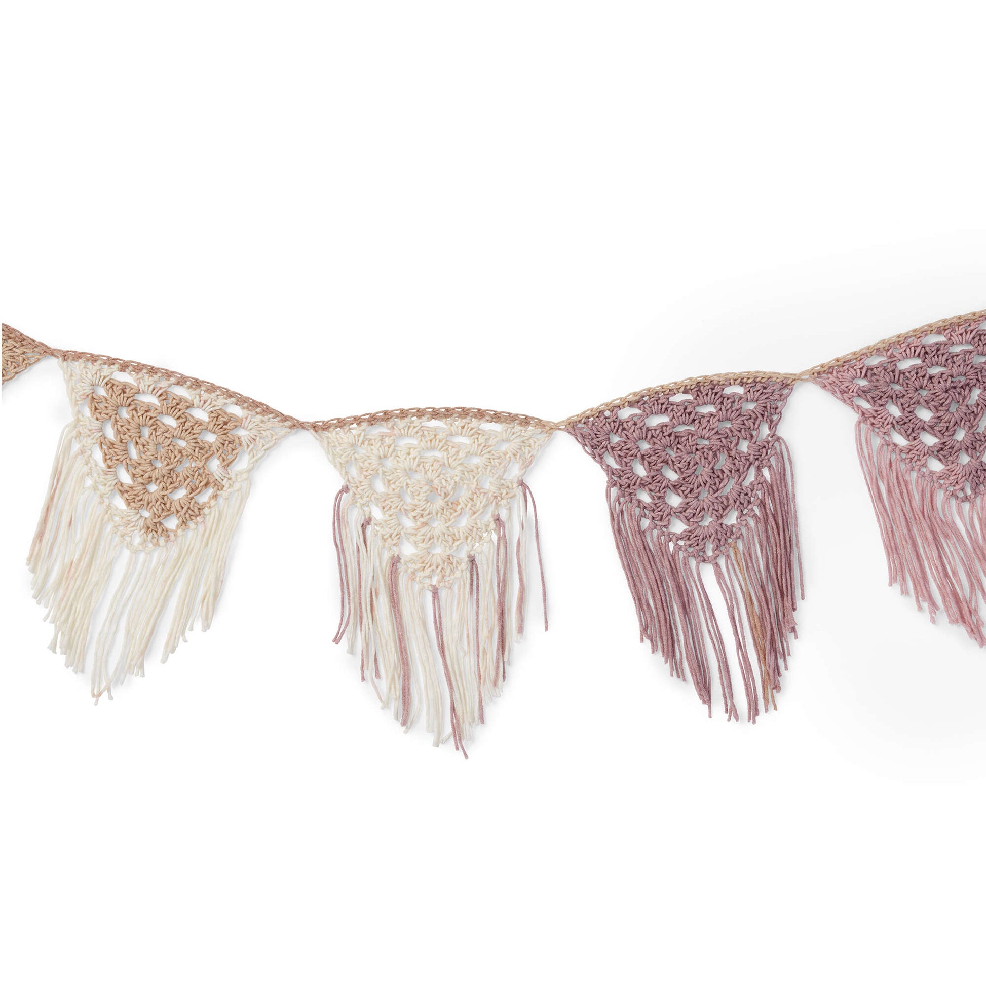 Caron Fringey Crochet Bunting