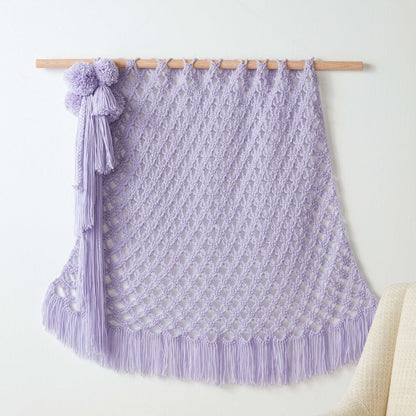 Caron Dreamy Crochet Wall Hanging Single Size