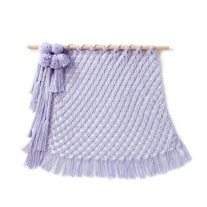 Caron Dreamy Crochet Wall Hanging Single Size
