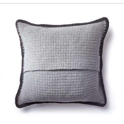 Caron Bold Angles Crochet Pillow Single Size