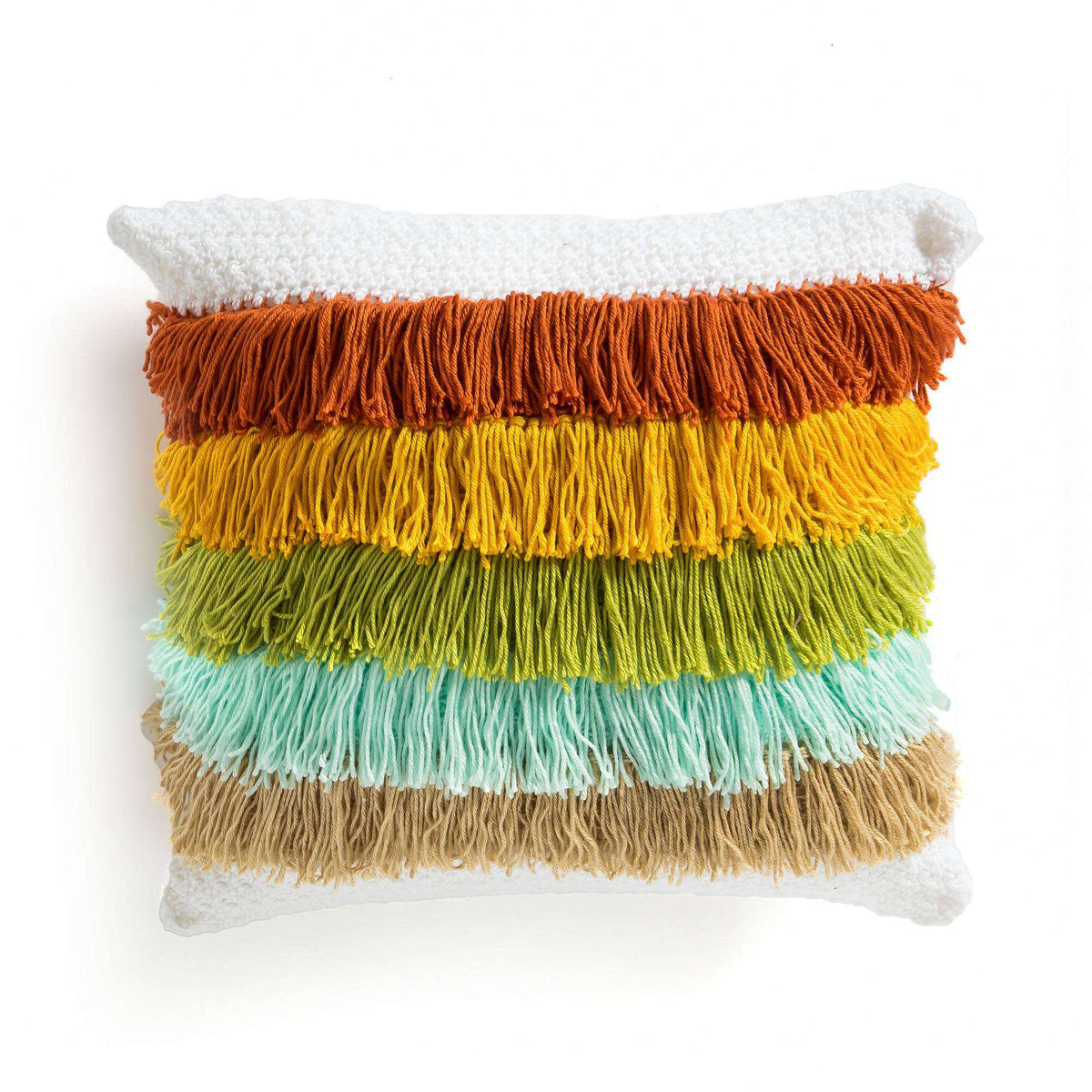 Crochet Pillow made in Caron Simply Soft yarn